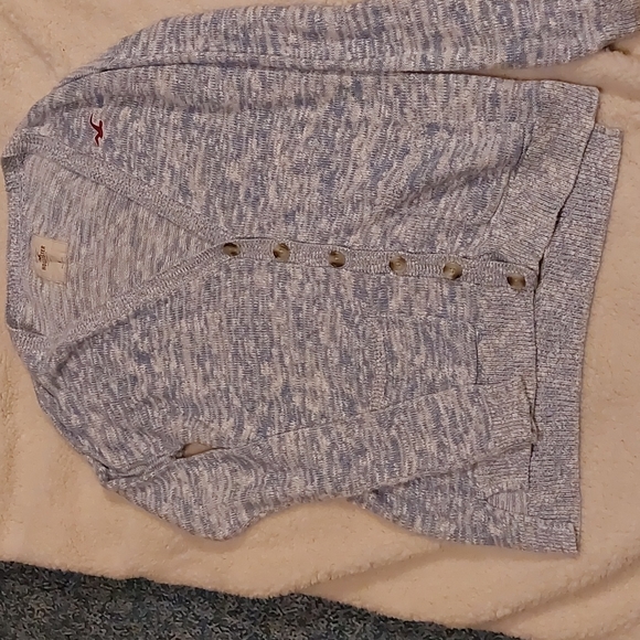 Hollister Knit Button-up Cardigans - Picture 7 of 8